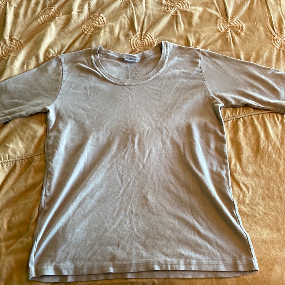 Vintage Women's Short Sleeve Tee in Light Beige